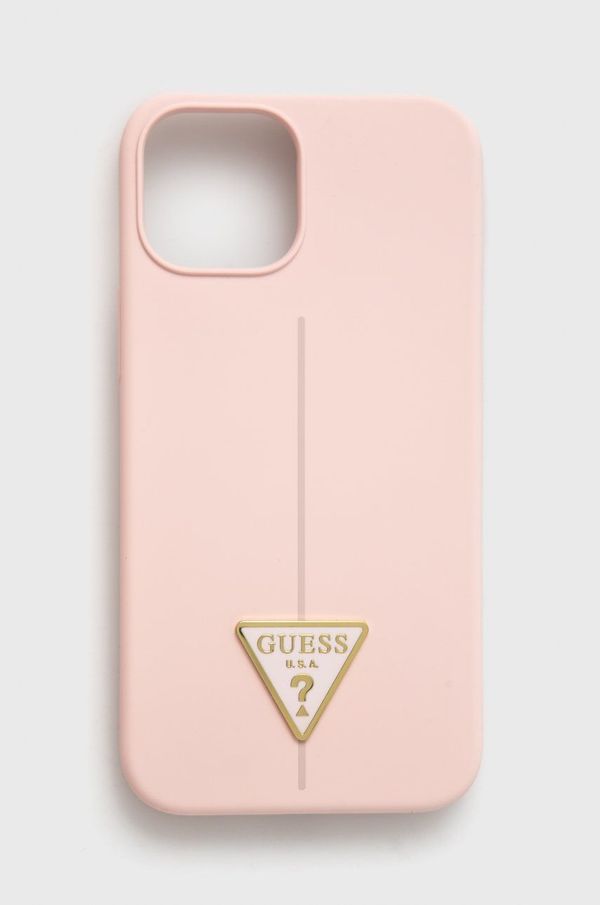 Guess Etui za telefon Guess Iphone 13 Mini 5,4 roza barva