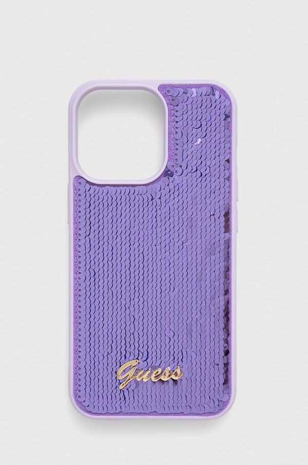 Guess Etui za telefon Guess iPhone 13 Pro / 13 6.1" vijolična barva