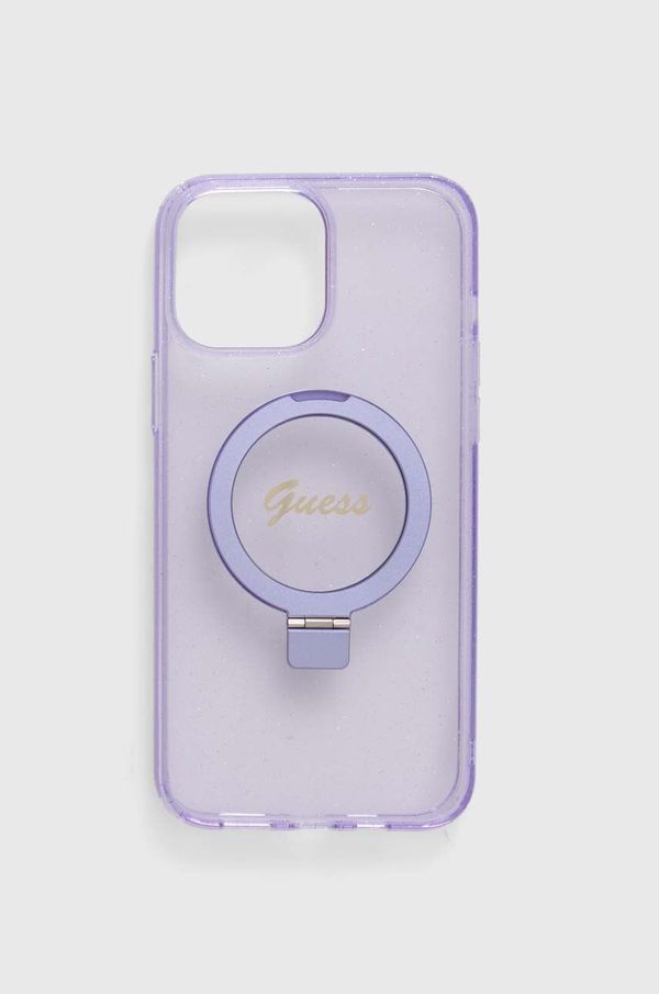 Guess Etui za telefon Guess iPhone 13 Pro Max 6.1" vijolična barva