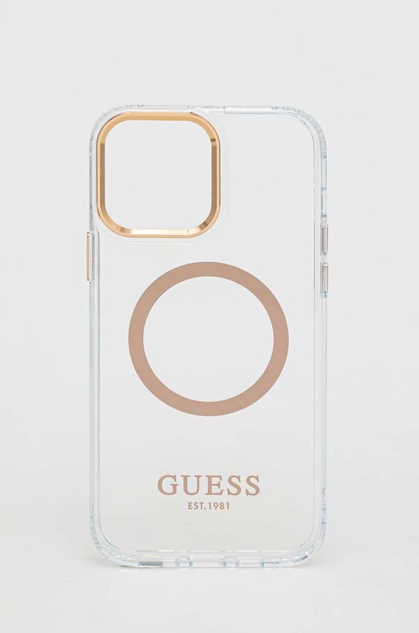 Guess Etui za telefon Guess Iphone 13 Pro Max 6,7" zlata barva