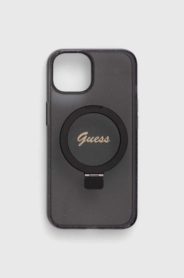 Guess Etui za telefon Guess iPhone 14 / 15 / 13 6.1" črna barva