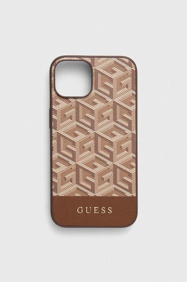 Guess Etui za telefon Guess iPhone 14 6.1" rjava barva