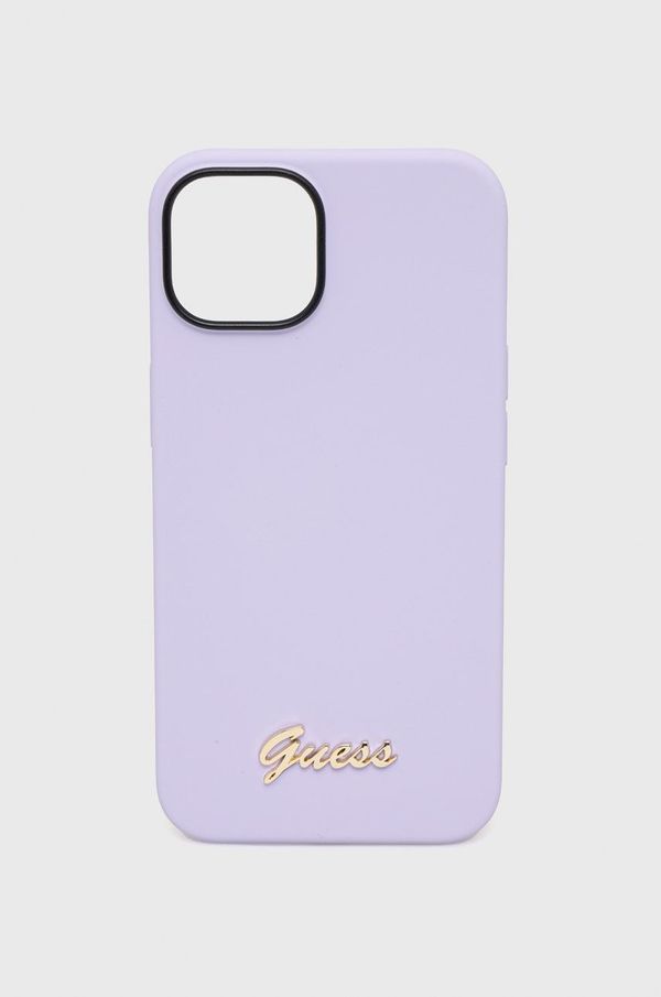 Guess Etui za telefon Guess Iphone 14 6,1" vijolična barva