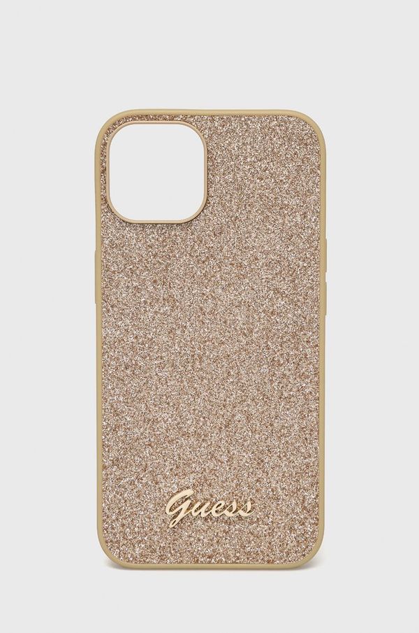 Guess Etui za telefon Guess Iphone 14 6,1" zlata barva