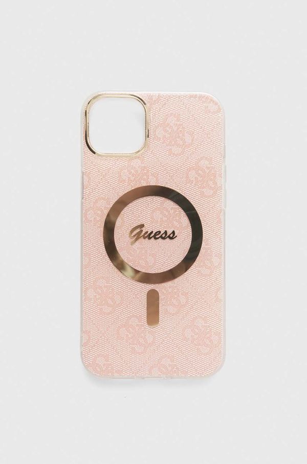 Guess Etui za telefon Guess iPhone 14 Plus 6.7" roza barva