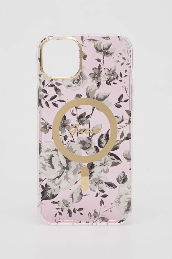 Guess Etui za telefon Guess iPhone 14 Plus 6.7" roza barva