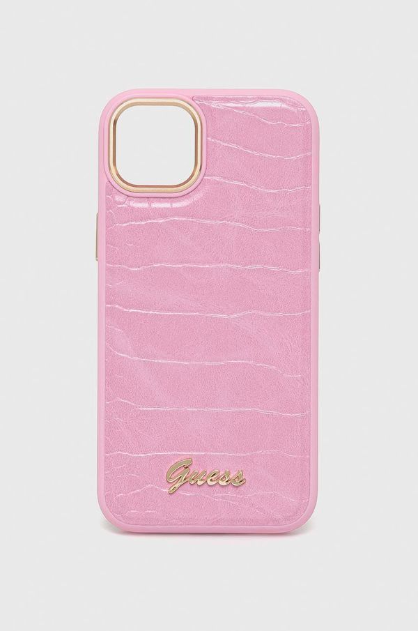 Guess Etui za telefon Guess iPhone 14 Plus 6,7'' roza barva