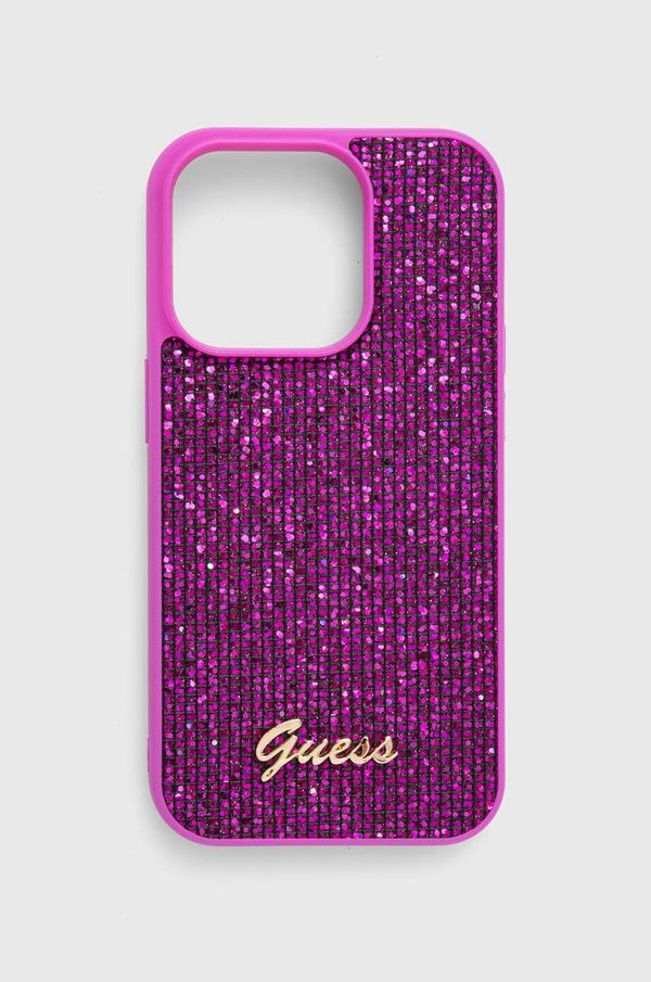 Guess Etui za telefon Guess iPhone 14 Pro 6.1" roza barva