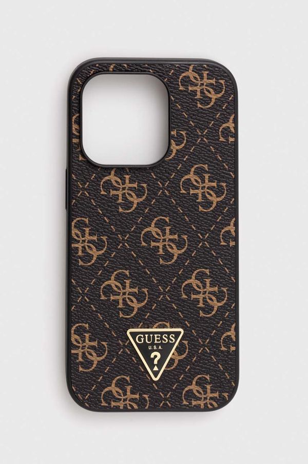 Guess Etui za telefon Guess iPhone 14 Pro 6,1" črna barva