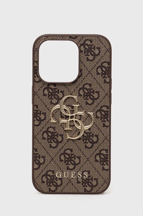 Guess Etui za telefon Guess Iphone 14 Pro 6,1" rjava barva