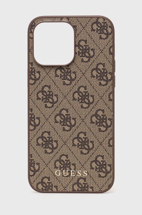 Guess Etui za telefon Guess Iphone 14 Pro Max 6,7" rjava barva