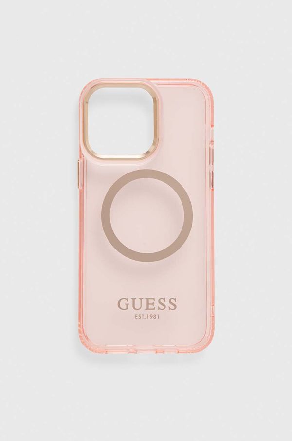 Guess Etui za telefon Guess iPhone 14 Pro Max 6,7" roza barva