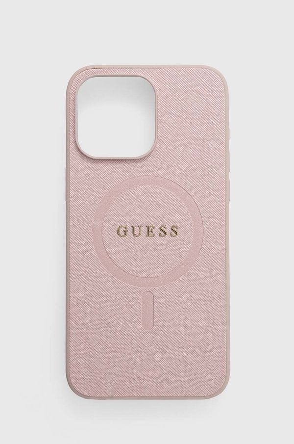 Guess Etui za telefon Guess iPhone 15 Pro Max 6.7" roza barva