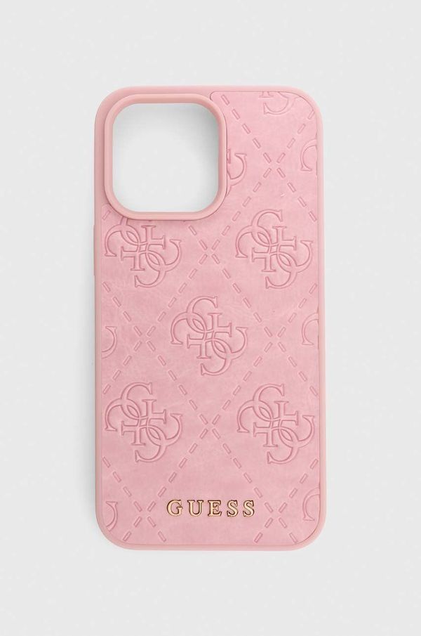 Guess Etui za telefon Guess iPhone 15 Pro Max 6.7 roza barva