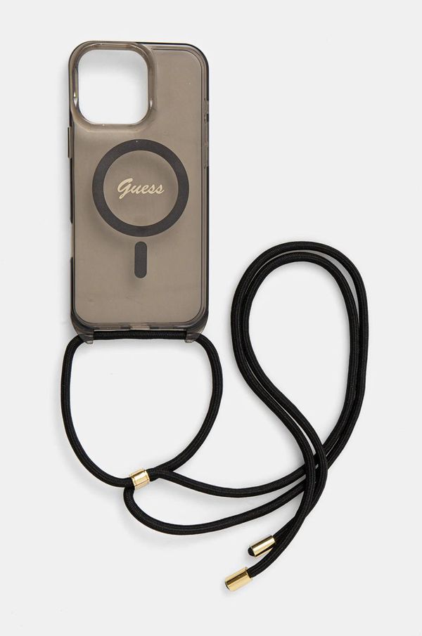 Guess Etui za telefon Guess iPhone 16 Pro Max 6.9 prozorna barva, GUHMP16XHCTSGNSK