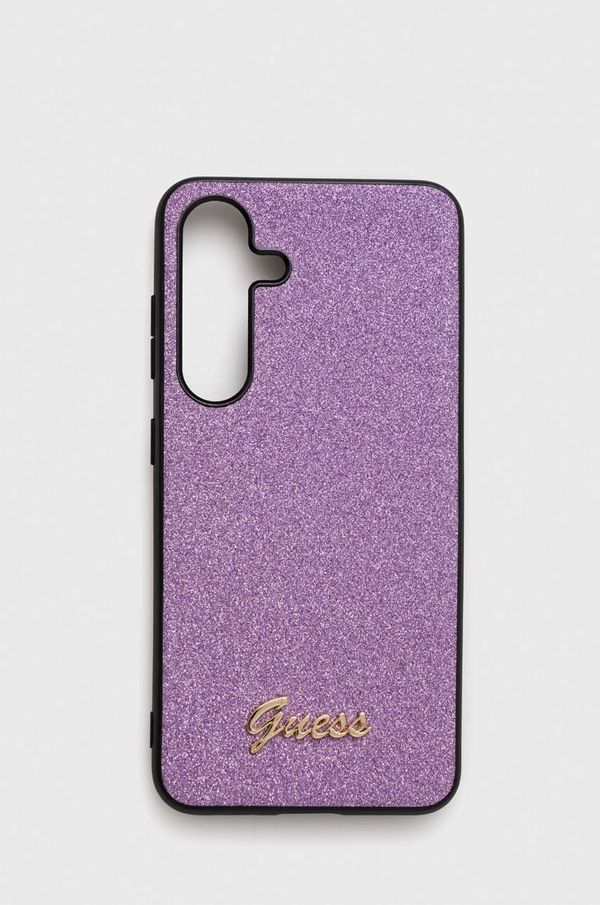 Guess Etui za telefon Guess S24 S921 vijolična barva