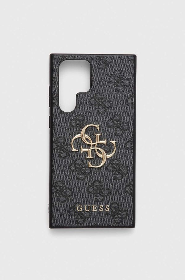 Guess Etui za telefon Guess Samsung Galaxy S22 Ultra siva barva