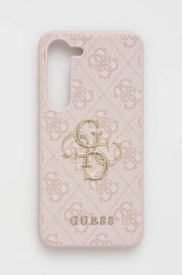 Guess Etui za telefon Guess Samsung Galaxy S23 roza barva