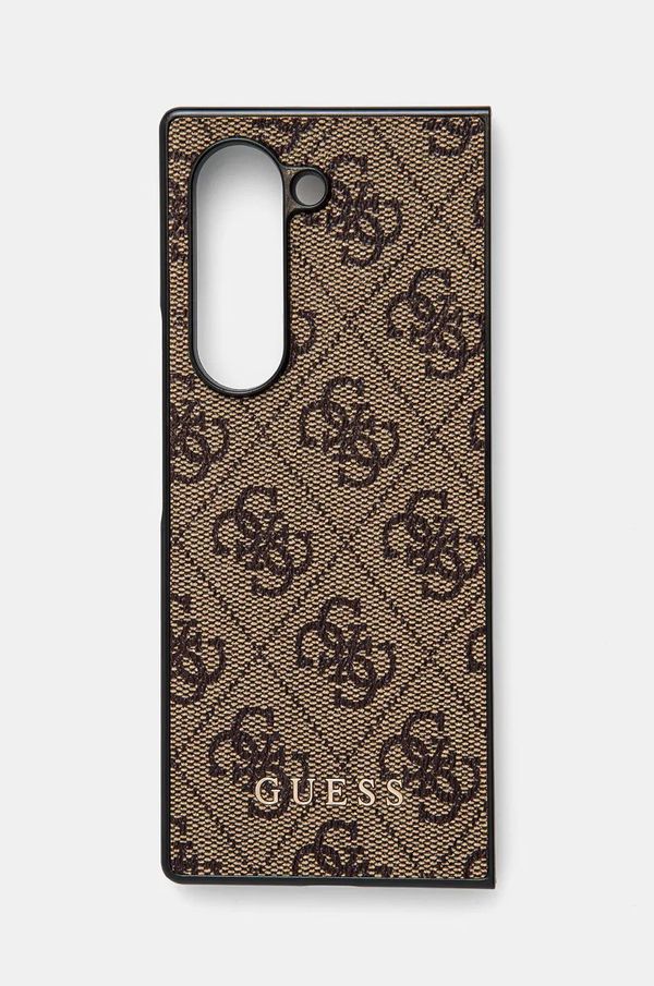 Guess Etui za telefon Guess Z Fold6 F956 rjava barva, GUHCZFD6GF4GBR