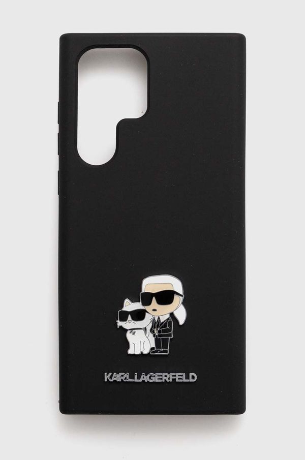 Karl Lagerfeld Etui za telefon Karl Lagerfeld Galaxy S23 Ultra črna barva