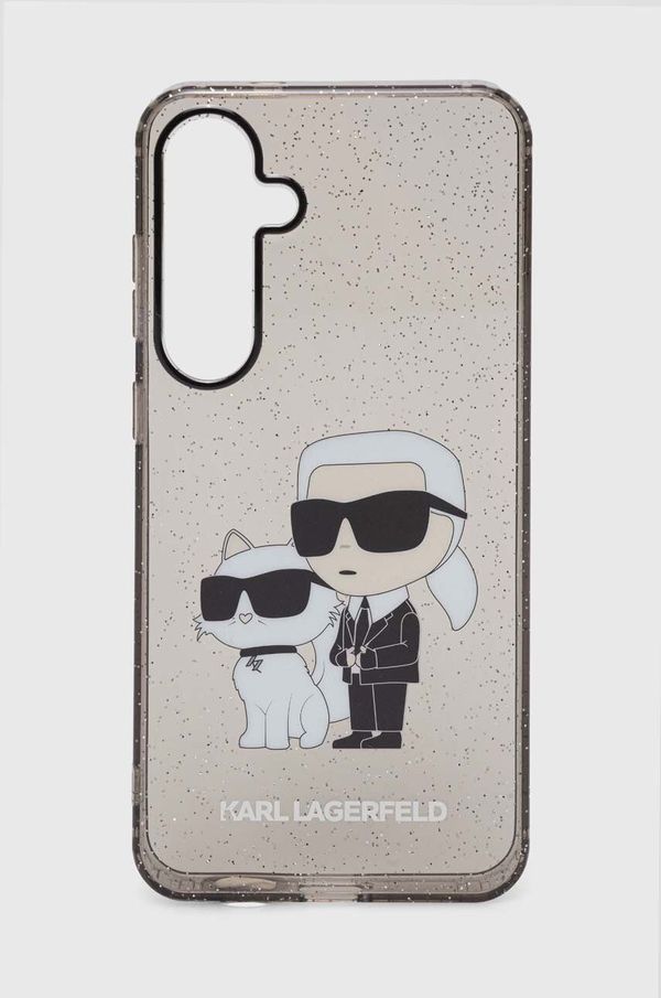 Karl Lagerfeld Etui za telefon Karl Lagerfeld Galaxy S24+ črna barva, KLHCS24MHNKCTGK