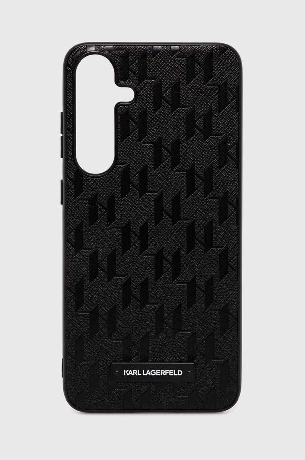 Karl Lagerfeld Etui za telefon Karl Lagerfeld Galaxy S24+ črna barva, KLHCS24MSAKLHPK