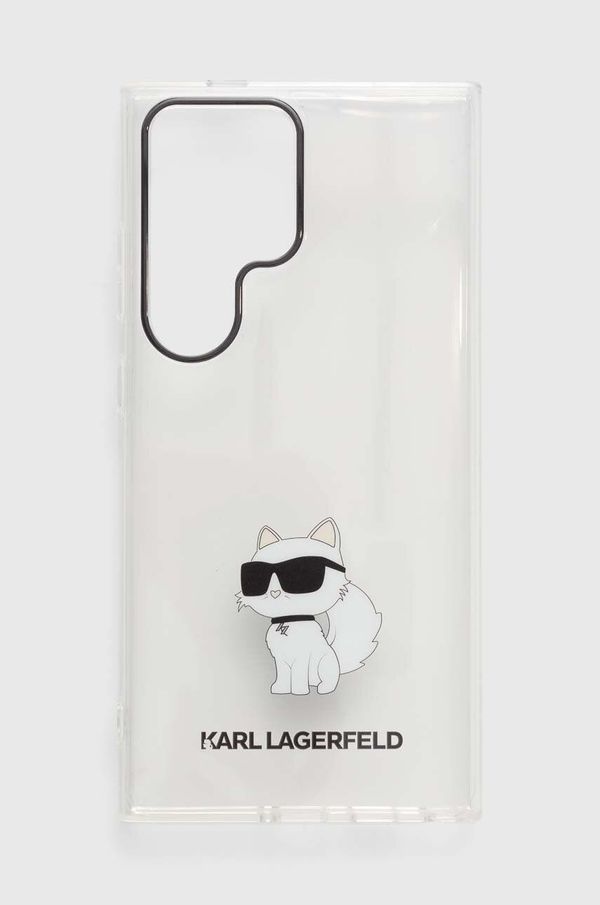 Karl Lagerfeld Etui za telefon Karl Lagerfeld Galaxy S24 Ultra prozorna barva
