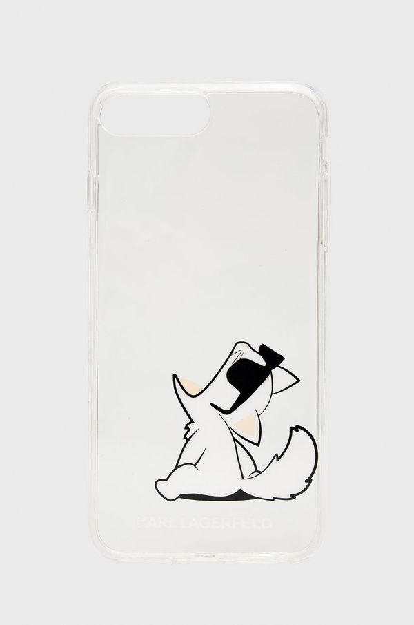 Karl Lagerfeld Etui za telefon Karl Lagerfeld iPhone 12 Pro Max prozorna barva