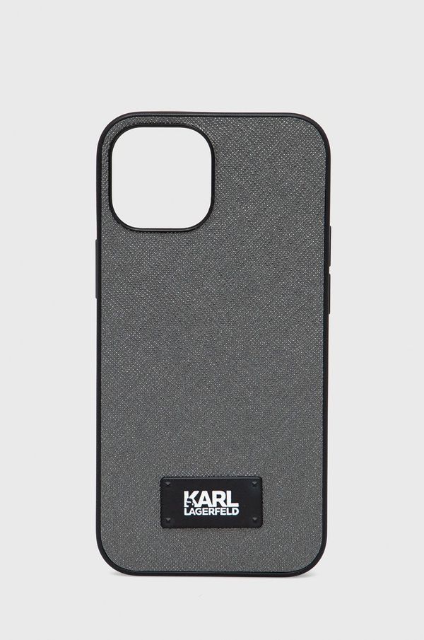 Karl Lagerfeld Etui za telefon Karl Lagerfeld Iphone 13 Mini 5,4'' srebrna barva