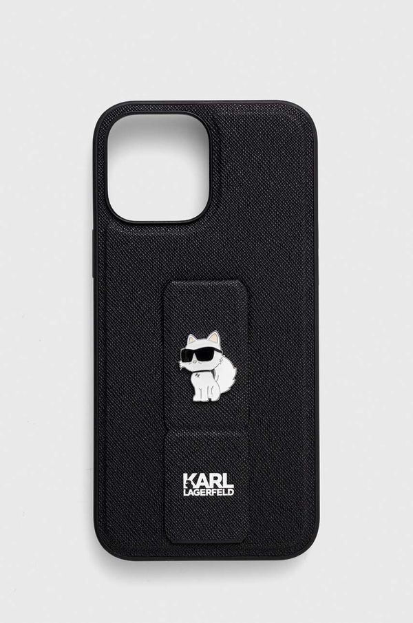 Karl Lagerfeld Etui za telefon Karl Lagerfeld iPhone 13 Pro Max 6.7'' črna barva