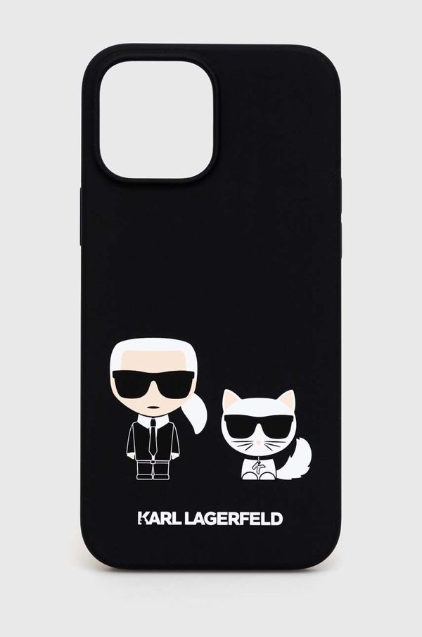 Karl Lagerfeld Etui za telefon Karl Lagerfeld iPhone 13 Pro Max 6,7'' črna barva