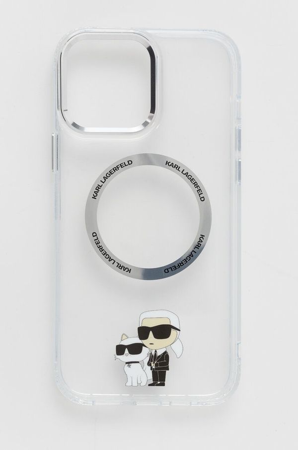 Karl Lagerfeld Etui za telefon Karl Lagerfeld iPhone 13 Pro Max 6,7 prozorna barva