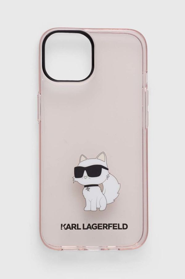 Karl Lagerfeld Etui za telefon Karl Lagerfeld iPhone 14 6,1'' roza barva