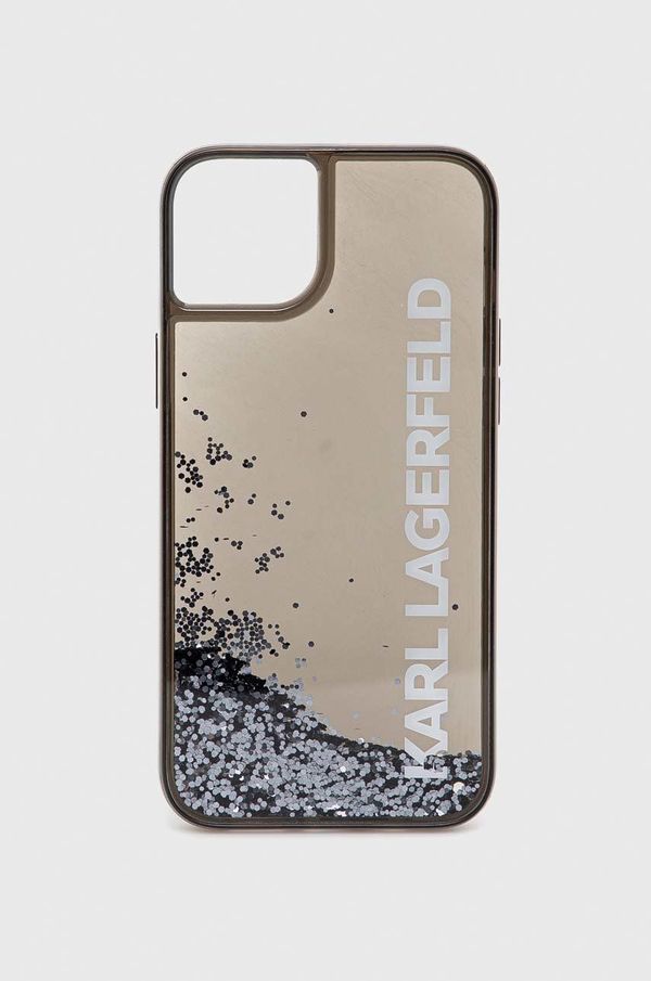 Karl Lagerfeld Etui za telefon Karl Lagerfeld iPhone 14 Plus 6,7" črna barva