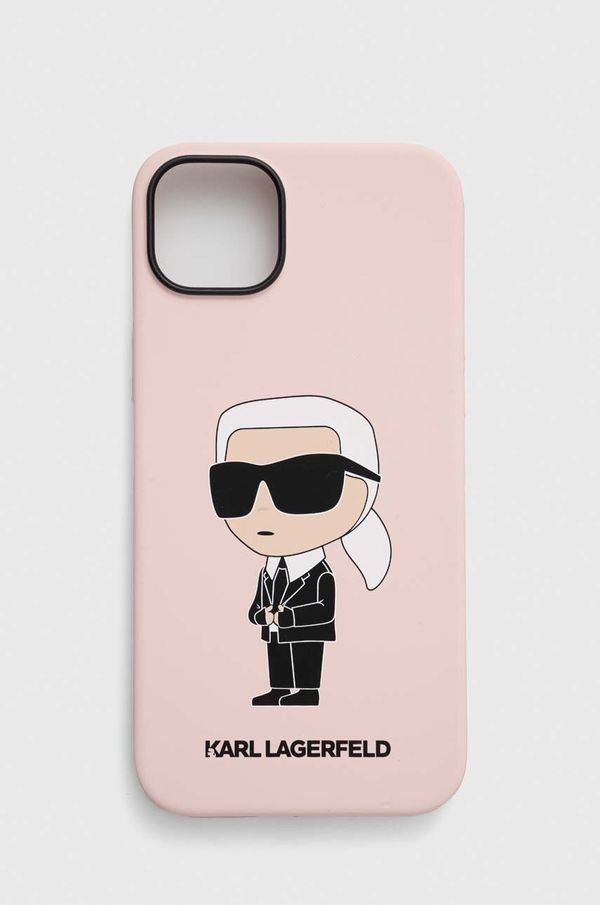 Karl Lagerfeld Etui za telefon Karl Lagerfeld iPhone 14 Plus 6,7 roza barva