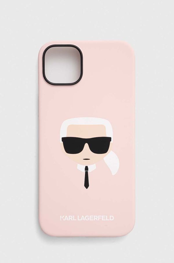 Karl Lagerfeld Etui za telefon Karl Lagerfeld iPhone 14 Plus 6,7 roza barva