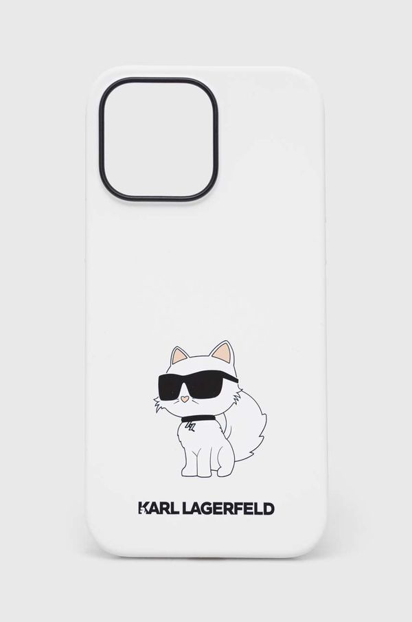 Karl Lagerfeld Etui za telefon Karl Lagerfeld iPhone 14 Pro Max 6,7'' bela barva