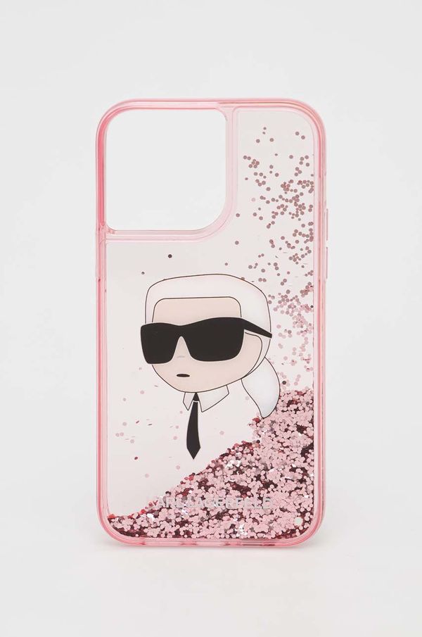 Karl Lagerfeld Etui za telefon Karl Lagerfeld iPhone 14 Pro Max 6,7" roza barva