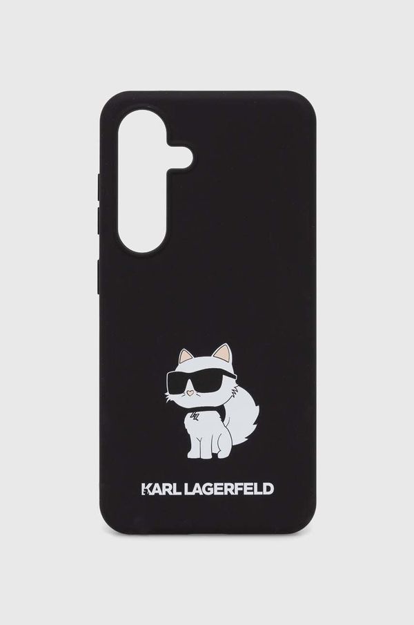 Karl Lagerfeld Etui za telefon Karl Lagerfeld S24 S921 črna barva