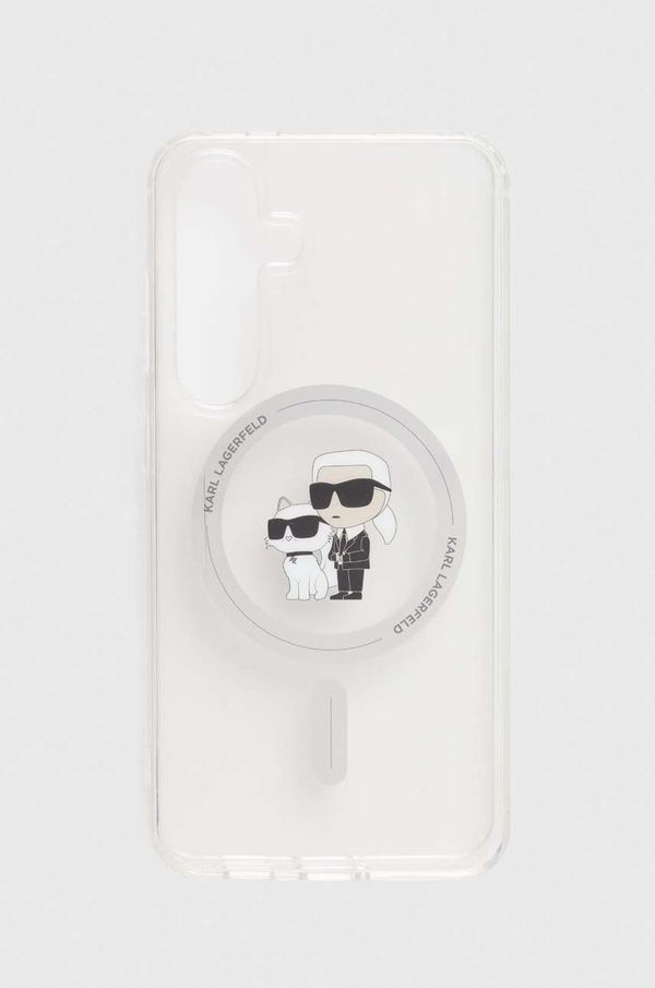 Karl Lagerfeld Etui za telefon Karl Lagerfeld S24 S921 prozorna barva