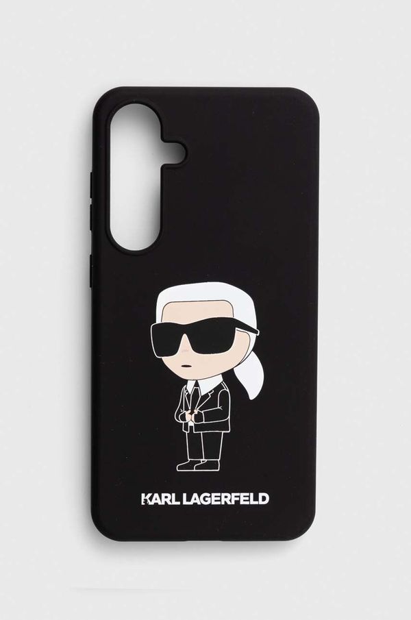 Karl Lagerfeld Etui za telefon Karl Lagerfeld S24+ S926 črna barva