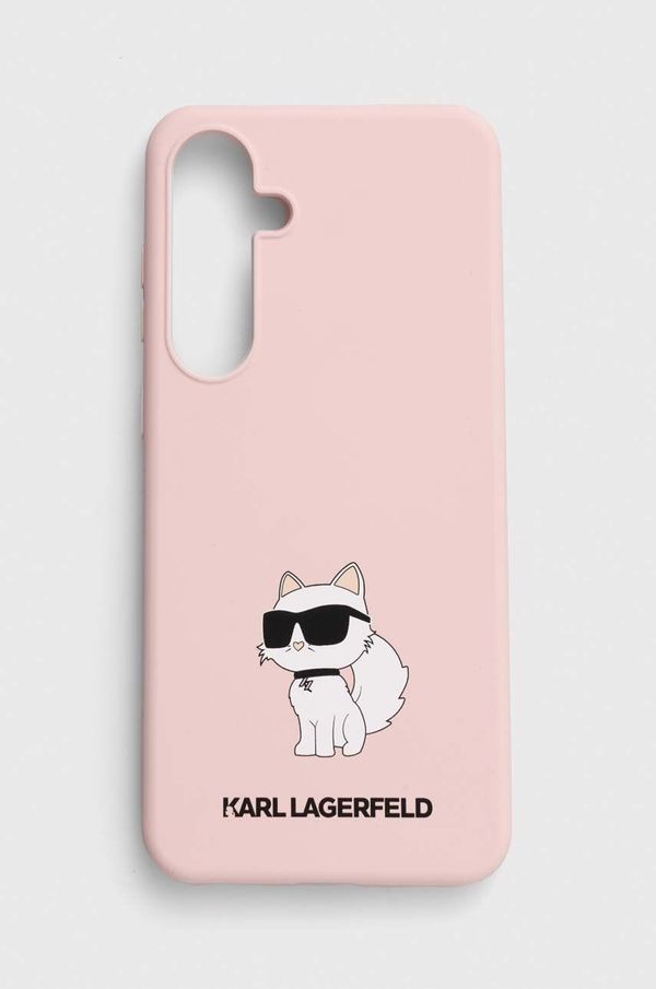 Karl Lagerfeld Etui za telefon Karl Lagerfeld S24+ S926 roza barva