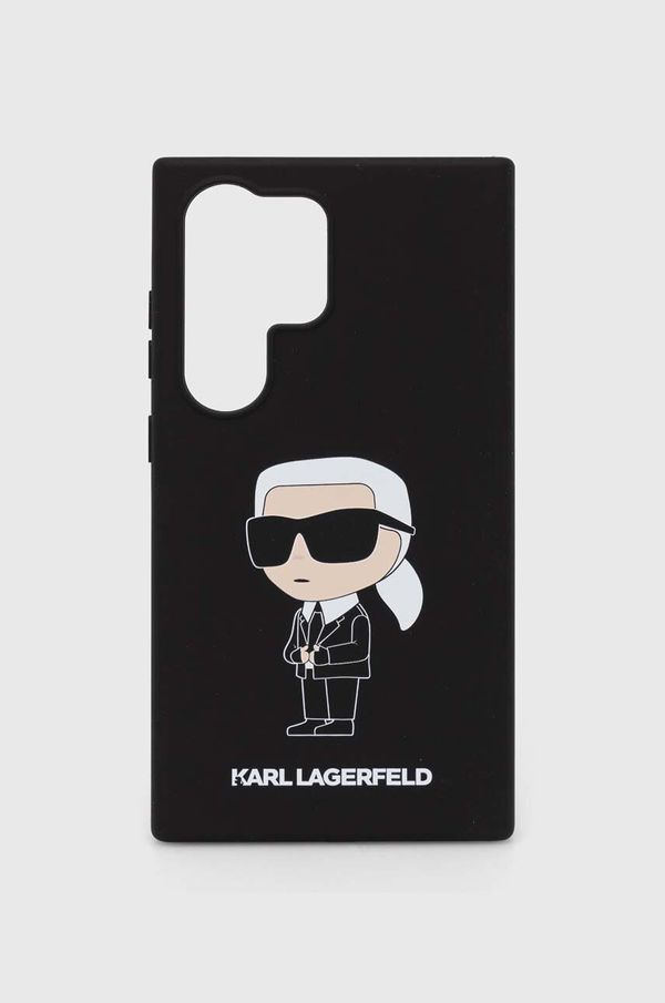 Karl Lagerfeld Etui za telefon Karl Lagerfeld S24 Ultra S928 črna barva