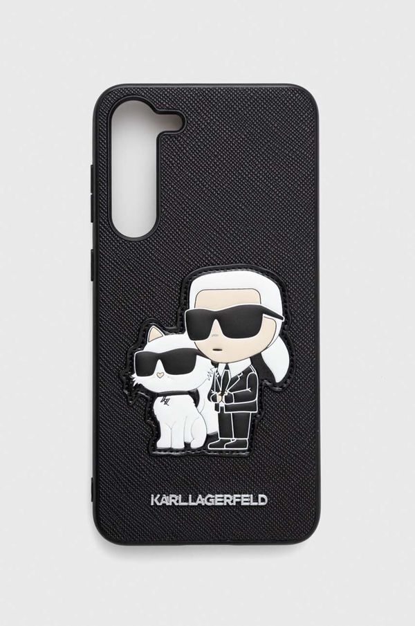 Karl Lagerfeld Etui za telefon Karl Lagerfeld Samsung Galaxy S23+ S916 črna barva