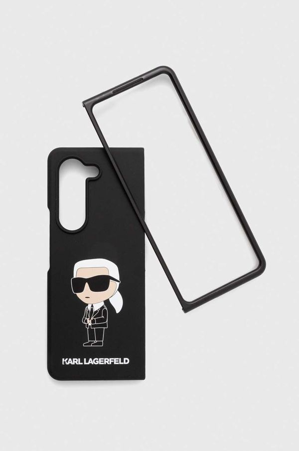 Karl Lagerfeld Etui za telefon Karl Lagerfeld Samsung Galaxy Z Fold5 črna barva