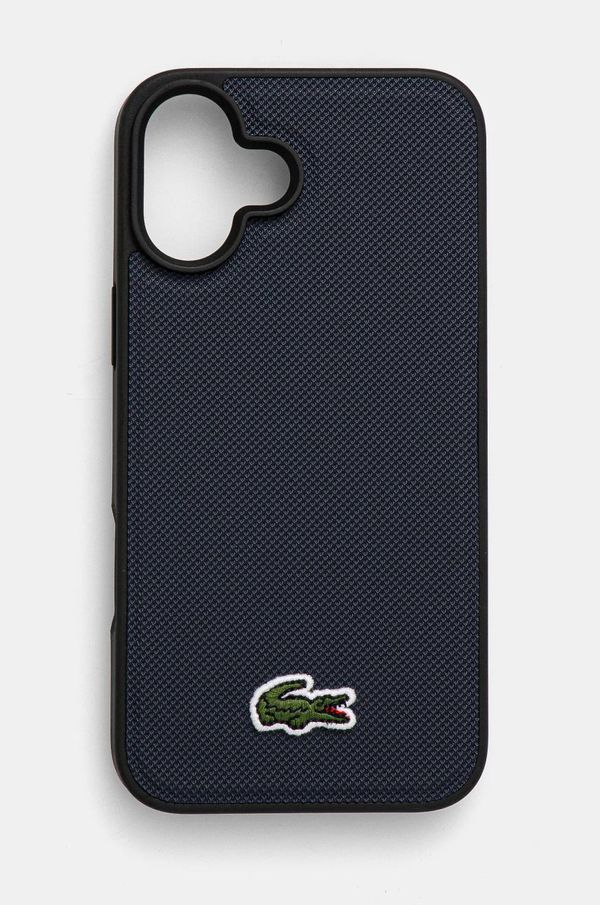 Lacoste Etui za telefon Lacoste iPhone 16 Plus 6.7 mornarsko modra barva, LCHMP16MPVCV