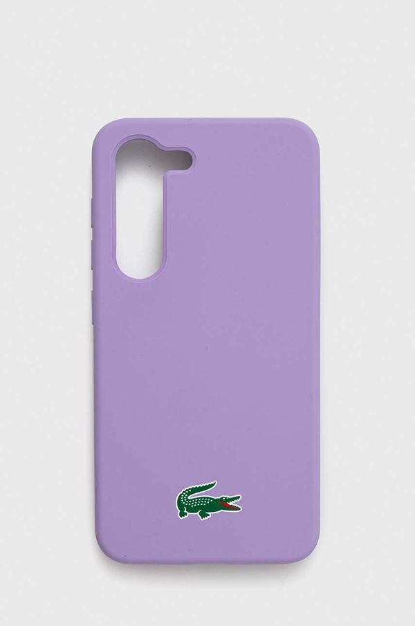 Lacoste Etui za telefon Lacoste S23 S911 vijolična barva