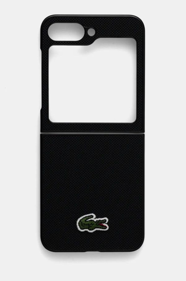 Lacoste Etui za telefon Lacoste Z Flip6 F741 črna barva, LCHCZF6PVCK