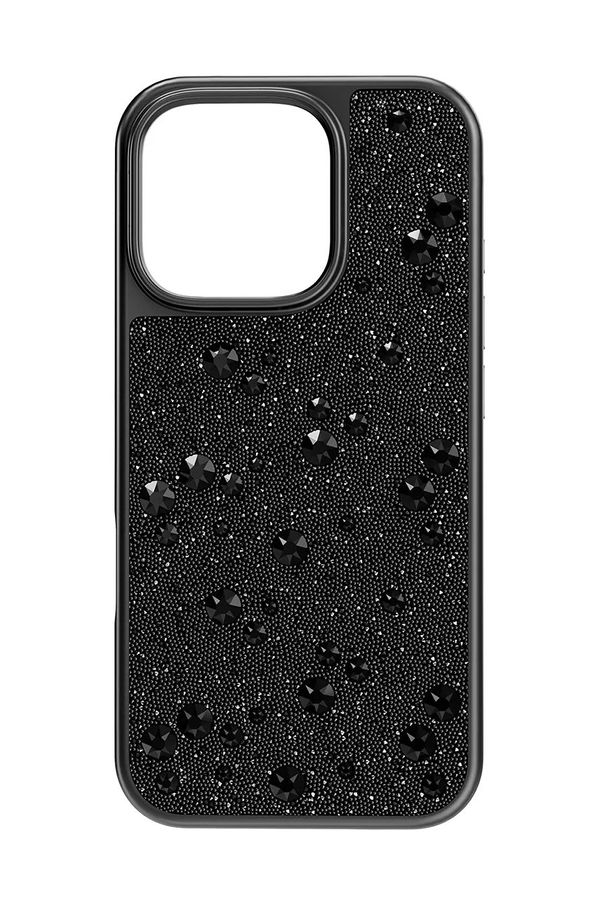 Swarovski Etui za telefon Swarovski HIGH 16 PRO črna barva, HIGH 16 PRO