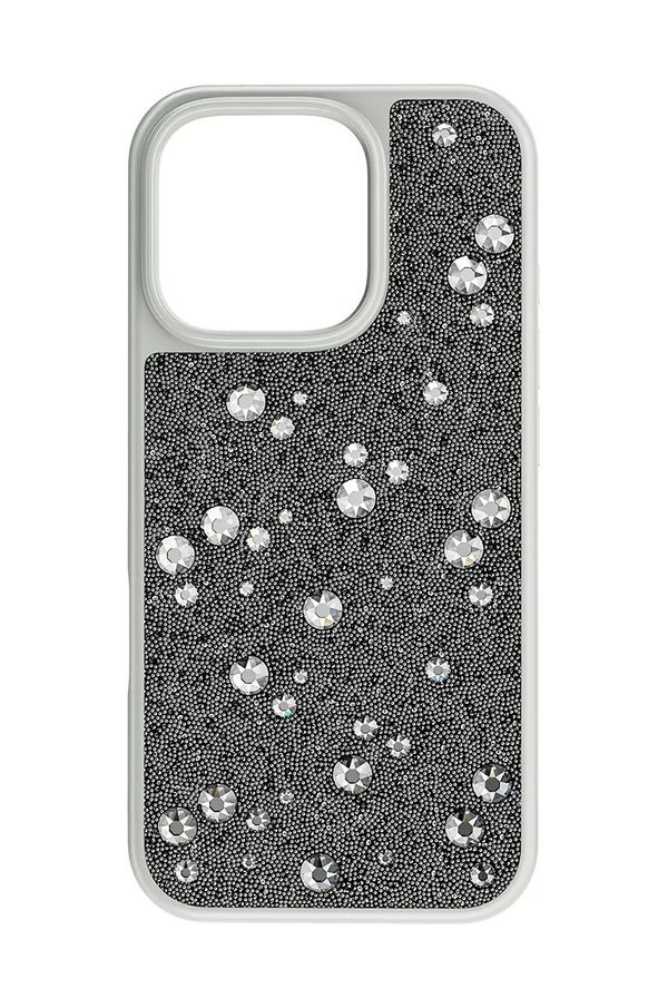 Swarovski Etui za telefon Swarovski HIGH 16 PRO siva barva, 5698783